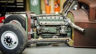 Making a Scale Coolant Overflow Tank for the Old #2 Rat Rod Truck screenshot 3