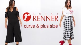 Roupas Curve & Plus Size Outono 2018 "Lojas Renner"!!! - YouTube