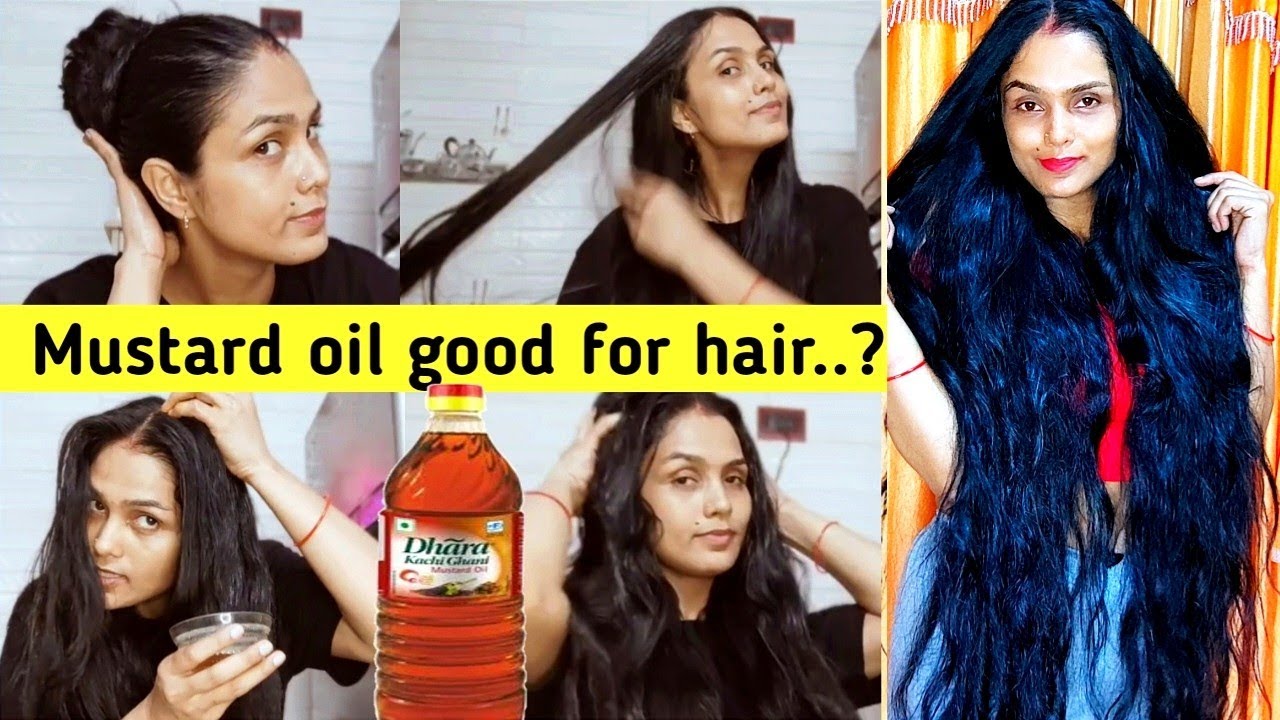Mustard oil good for hair..? Benefits of Mustard oil for hair/ Hair