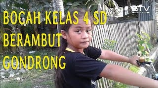 Bocah kelas 4 SD berambut Gondrong