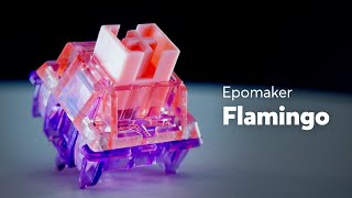 Epomaker Flamingo Sound Test with GMK, MT3 and SA Keycaps