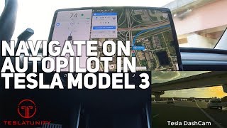 Navigate on Autopilot in Tesla Model 3