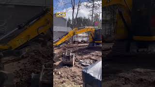 Let's talk about grading and what that looks like. #excavator #excavating #construction #grading