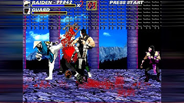 OpenBoR games: Mortal Kombat Unlimited playthrough