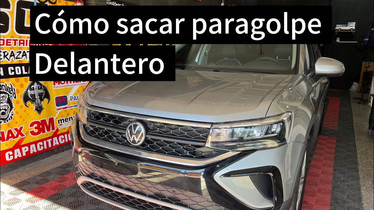 Cómo sacar paragolpe delantero VW TAOS 