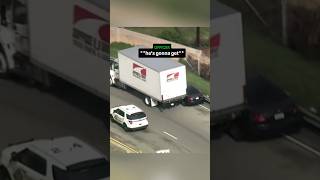 SUSPECT tries to SQUEEZE past COPS and things ESCALATE