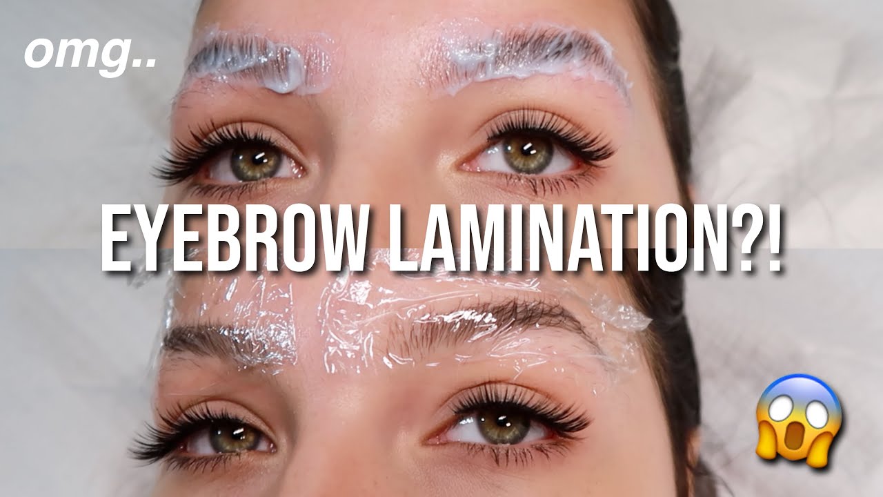 I Got My Eyebrows Laminated... *Gone Wrong*