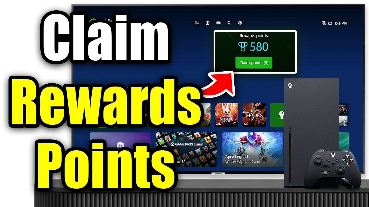 How To Claim Microsoft Rewards Points on Xbox Series X|S - YouTube