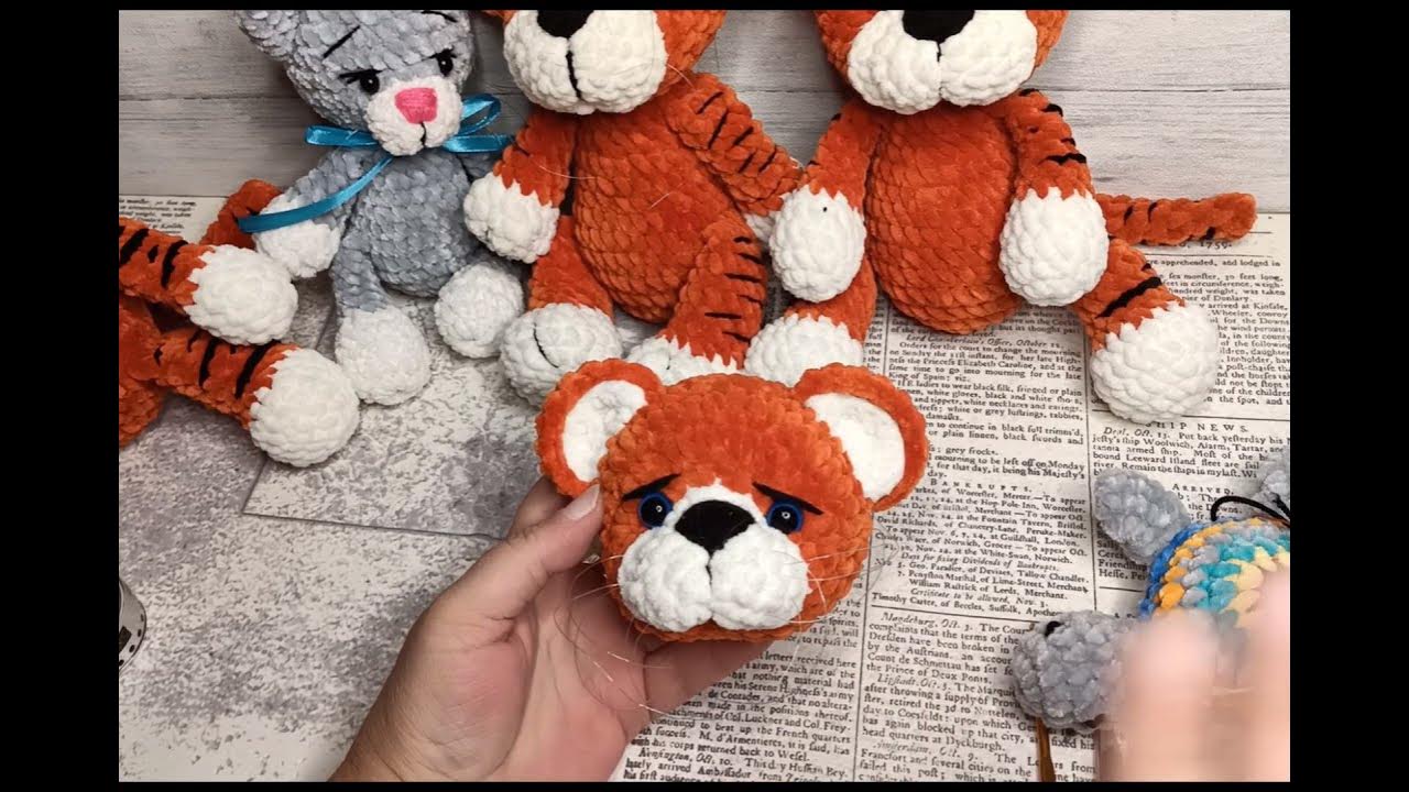 Простой и быстрый способ как сделать усики на игрушку. Часть 3 ...