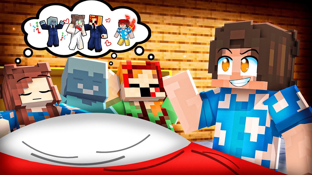 ARKADAŞLARIMIN KABUSLARINI BİRLEŞTİRDİM - Minecraft