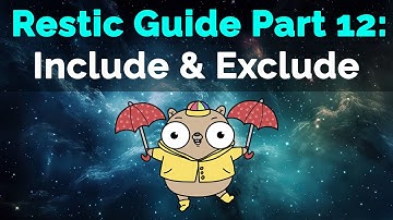 Restic Guide Part 12: Including and Excluding Backup Files