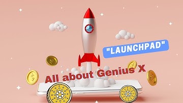 All about Genius X Launchpad #GeniusYield #GeniusX #launchpad