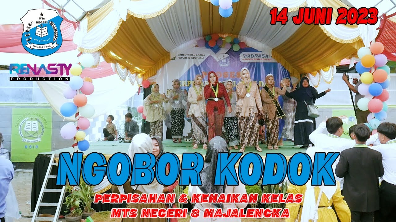 NGOBOR KODOK | PERPISAHAN & KENAIKAN KELAS MTSN 8 MAJALENGKA 14 JUNI 2023