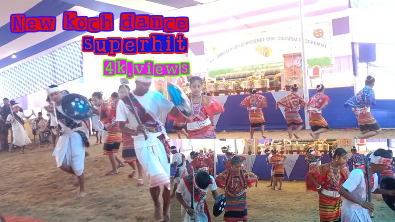 New koch dance chanduvoi//koch conference video 2024 @bofficialvlogs