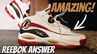laten we het doen Hen calorie Reebok Answer DMX: Review and On Feet - YouTube