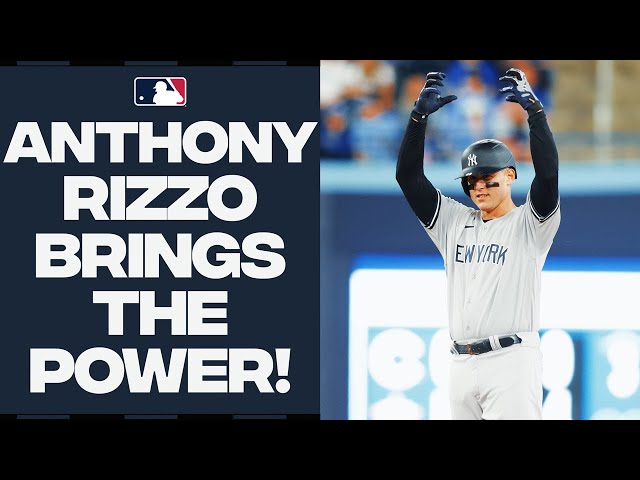 Anthony Rizzo has been SO CLUTCH and has hit MONSTER home
