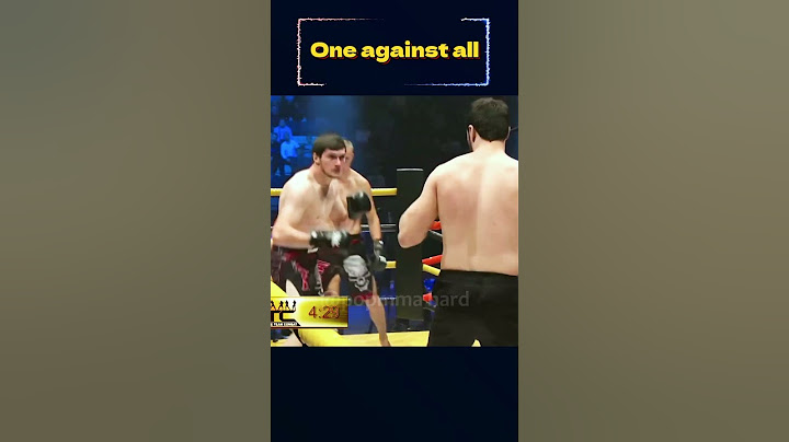 Took down three fighters single handedly!