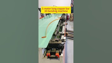 5-meter long copper bar 3D bending machine#copperbarbendingmachine#Copperbusbar#bendingmachine