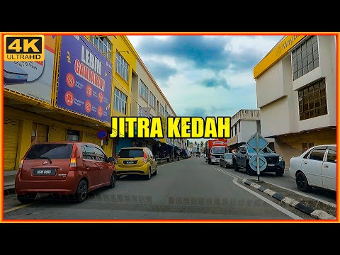 Jitra Kedah | The City Has Many Traffic Lights | 4K HD 2022 # 155