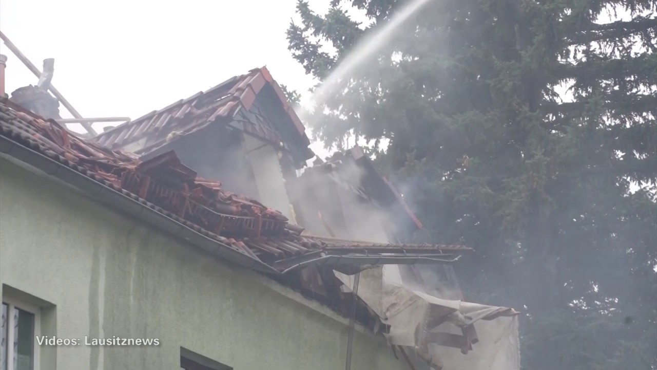 Gasexplosion in Bernsdorf - LAUSITZWELLE