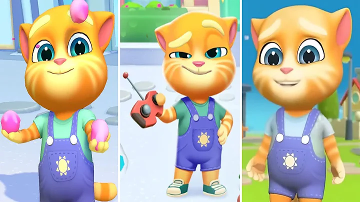 Ginger Finally Unlocked | My Talking Tom Friends 2 New Christmas Update - All Characters Unlocked
