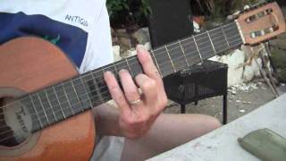 Video thumbnail of "Como tocar guitarra FUNKY"