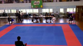 2014 0329 空手道 青年盃 個人形 女子丙組 第二戰 對手棄權