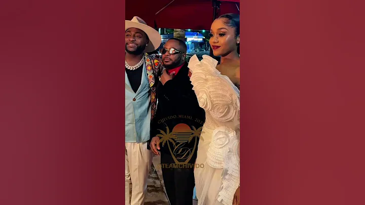 AMAZING EVENTS 🥰🥰😍 Singer Davido and Wife Chioma, White Wedding In Miami USA 🇺🇸 #chivido2025#chivido