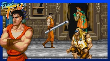 Final Fight (Sharp X68000) Round 1 - SLUM | Playing With Guy