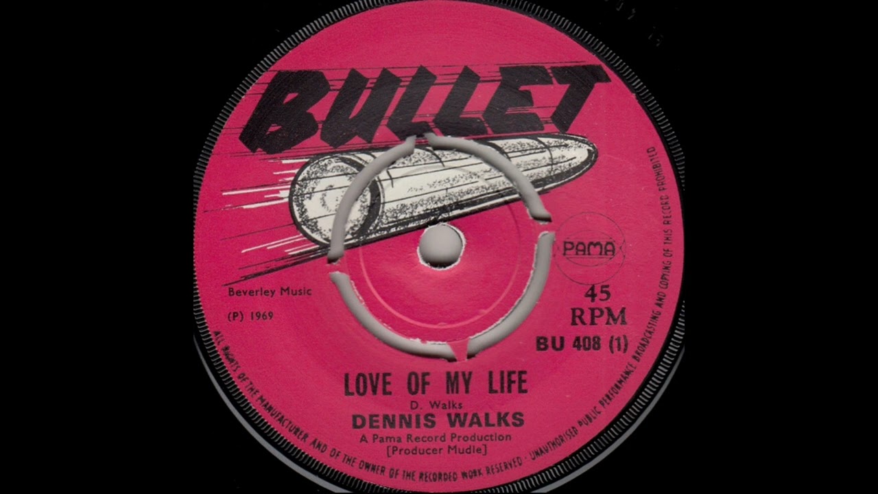 Dennis Walks - Love of My Life (1969) [Official Audio] | Classic