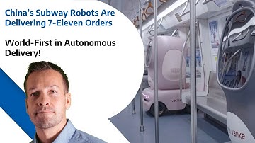 China’s Subway Robots Are Delivering 7 Eleven Orders — World First in Autonomous Delivery!