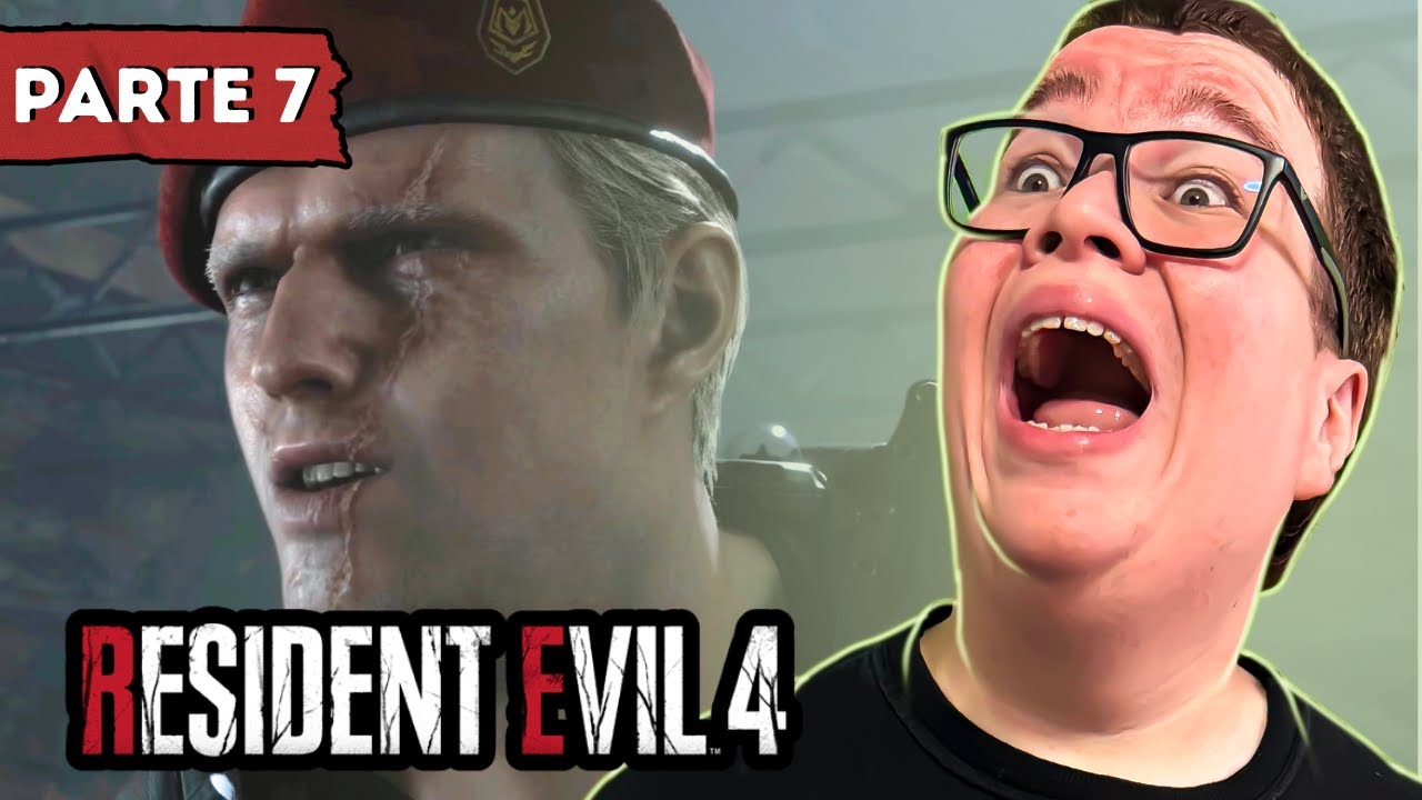 A FAMOSA LUTA DE FACAS DO KREUSER - RE4 REMAKE PARTE #7 (CAPITULOS 11 e 12)