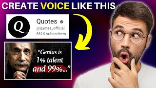 how to generate realstic ai voice for QUOTES video screenshot 4