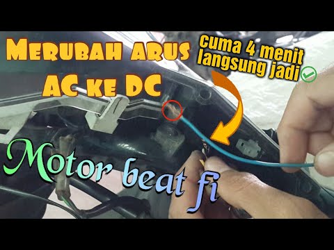 Cara Merubah Arus Ac Ke Dc Untuk Motor Beat Fi 2014 Youtube Cara Merubah Arus Ac Ke Dc Untuk Motor Beat Fi 2014 Youtube
