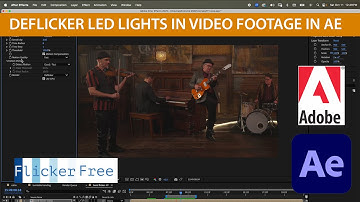 Eliminating Rolling Band Flicker (LED Lights) from Videos in Adobe After Effects