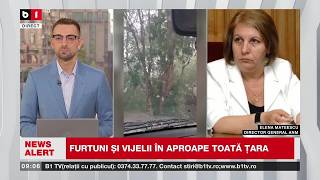 Elena Mateescu, director general ANM, prognoza meteo de weekend