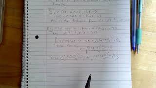 Arc length parameterization video.