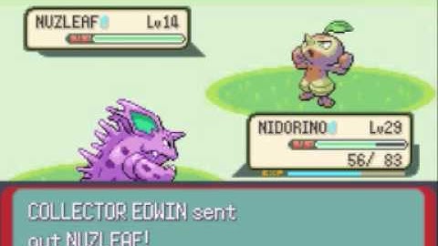 Pokémon - Emerald NidoRun 13 - Rival Battle & Route 110