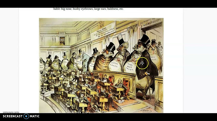 Political cartoons from the gilded age