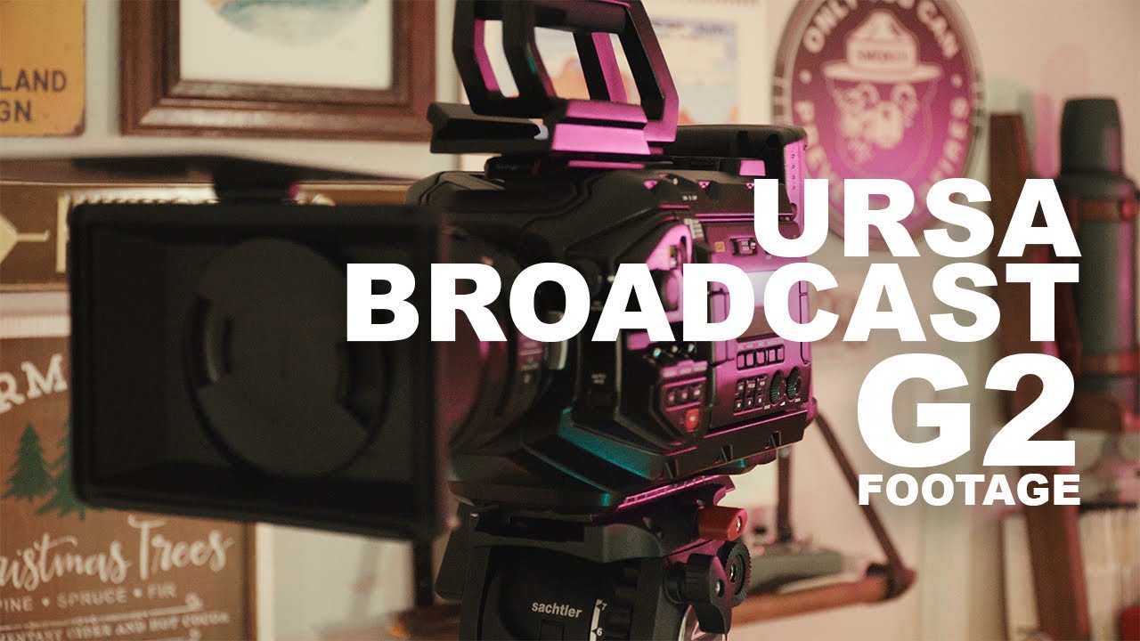 Blackmagic URSA Broadcast – Blackmagic OS