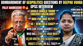 BRUTALLY HELL INTERVIEW BY DEEPAK VOHARA RANK - 714 Study IQ IAS #upsc #ias #ips