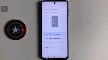 4 Ways to split the screen on Xiaomi Redmi Note 9 Pro Android 11