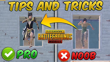 Top 10 Tips & Tricks/Movements & Reflexes in PUBG MOBILE | Noob To Pro (Guide/Tutorial)