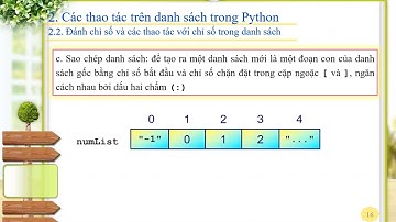 Bài 13 | Kiểu dữ liệu danh sách (P2) | Tin học 11 | Lập trình với PYTHON