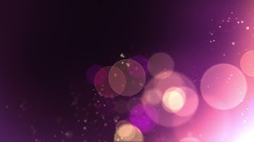 Beautiful Vibrant Abstract Bokeh Particles Background Loop