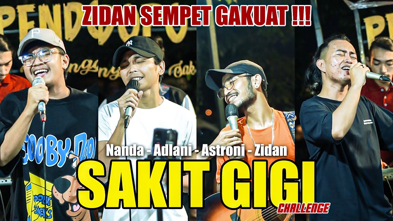 Sakit Gigi -  Meggy Z (Live Ngamen) Nando Satoko, Adlani Rambe, Astroni, Zinidin Zidan