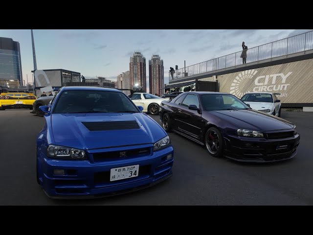 My first car meet in Tokyo, Japan! - YouTube