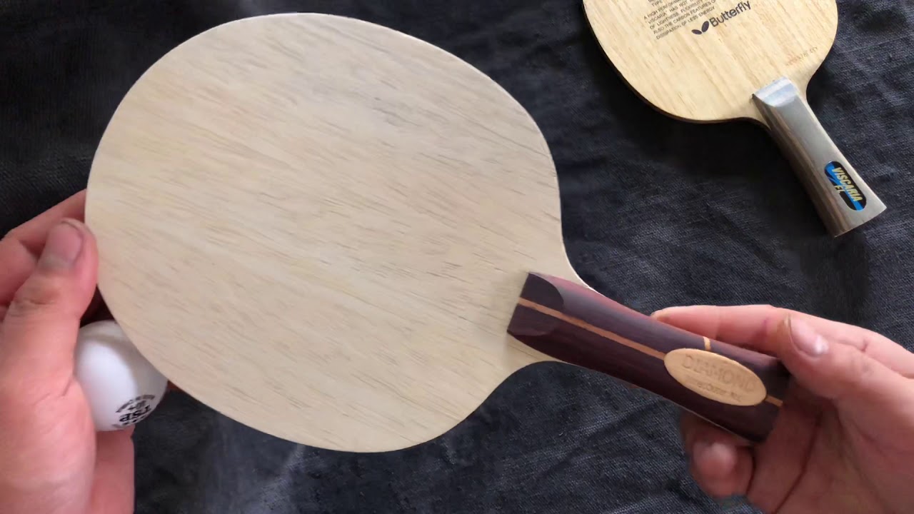 Handmade table tennis blade,Diamond alc,Siam ping pong handmade YouTube