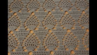 Part 2 - The Crocheted Pineapple Throw