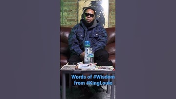 #KingLouie Words of #Wisdom #MUBU #TONY